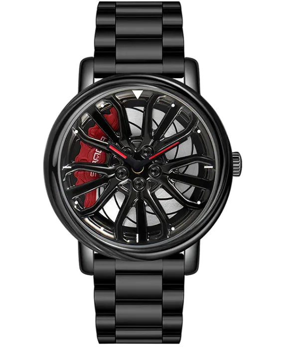 Skeleton Rim Quartz Watch