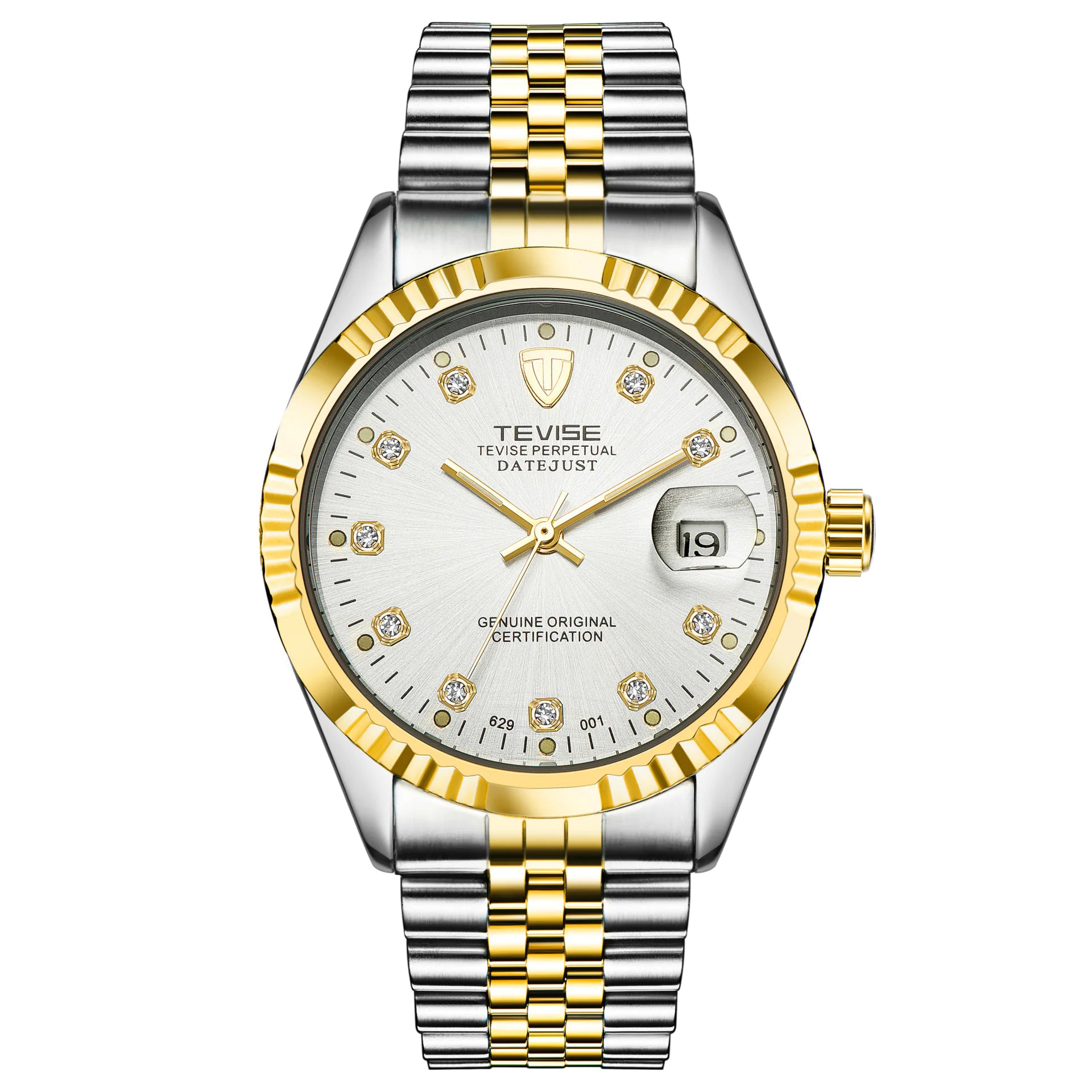 TEVISE Detective Automatic Men’s Mechanical Watch with Calendar