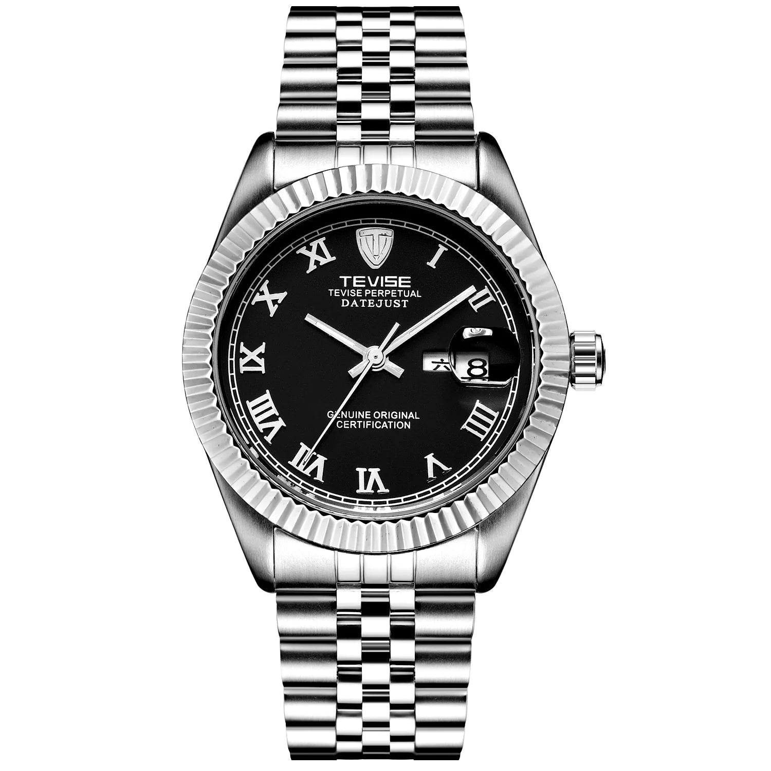 TEVISE Detective Automatic Men’s Mechanical Watch with Calendar
